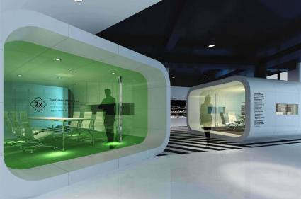 2900平米金達威辦公樓裝修